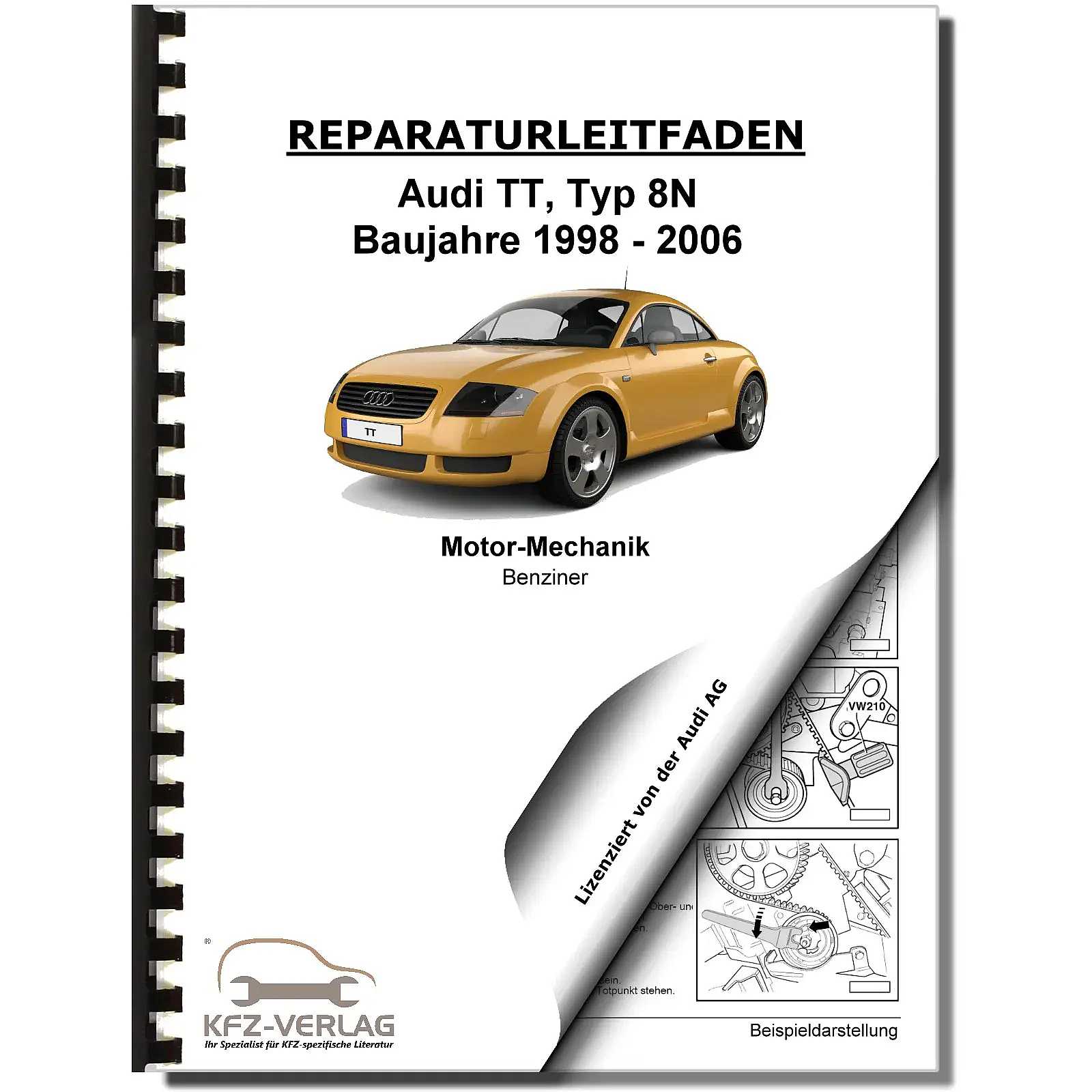 BAR-TEK®  Audi TT (8N) 1.8T Reparaturleitfaden
