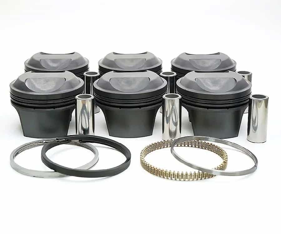 Mahle forged piston set suitable for BMW S55B30 F8x M3/M4
