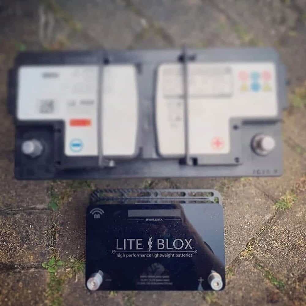 LITE↯BLOX LB14XX lightweight battery for motorsport
