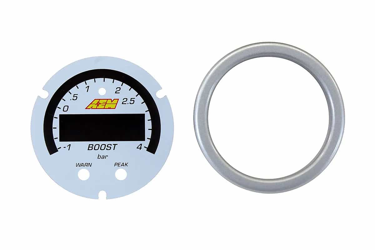 AEM X-Series 4 Bar boost pressure indicator accessory kit