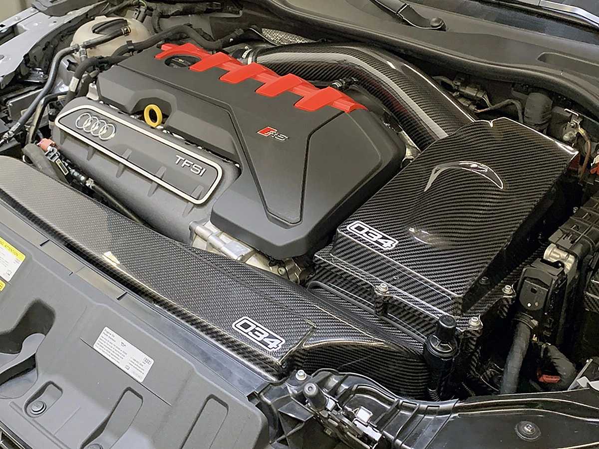 Audi RS3 & TTRS 2.5L TFSI Carbon Cold Air Intake 034 Motorsport