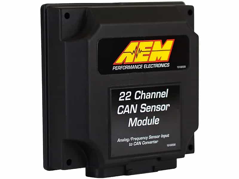 22 channel CAN sensor module for CD Digital Displays AEM 
