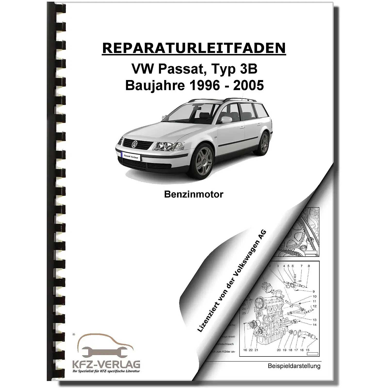 BAR-TEK® Motor-Reparaturleitfaden VW Passat (3B) 1.8T
