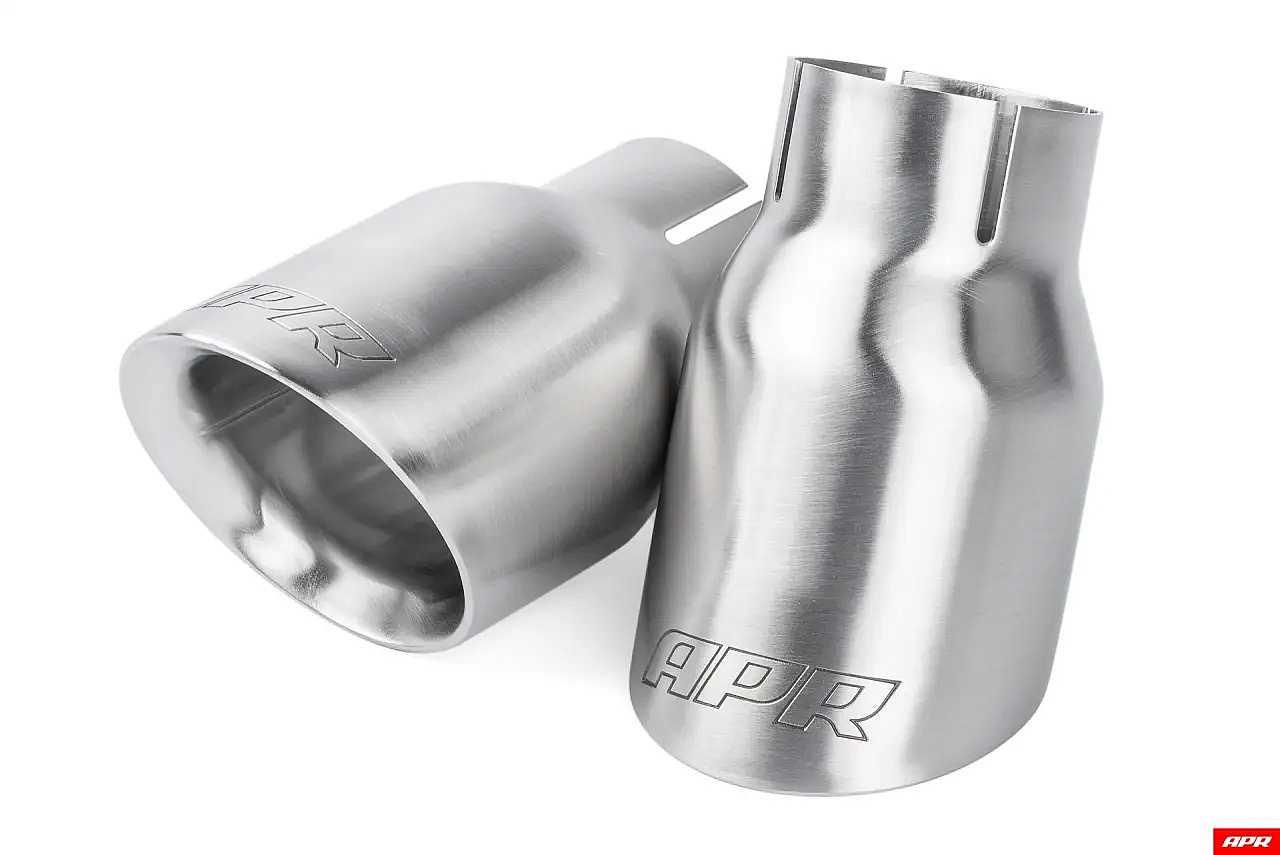 Tailpipes (tips) in various designs 4" APR
