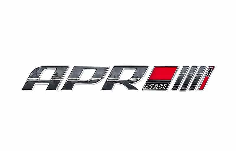 APR Logo Chrom Stage groß