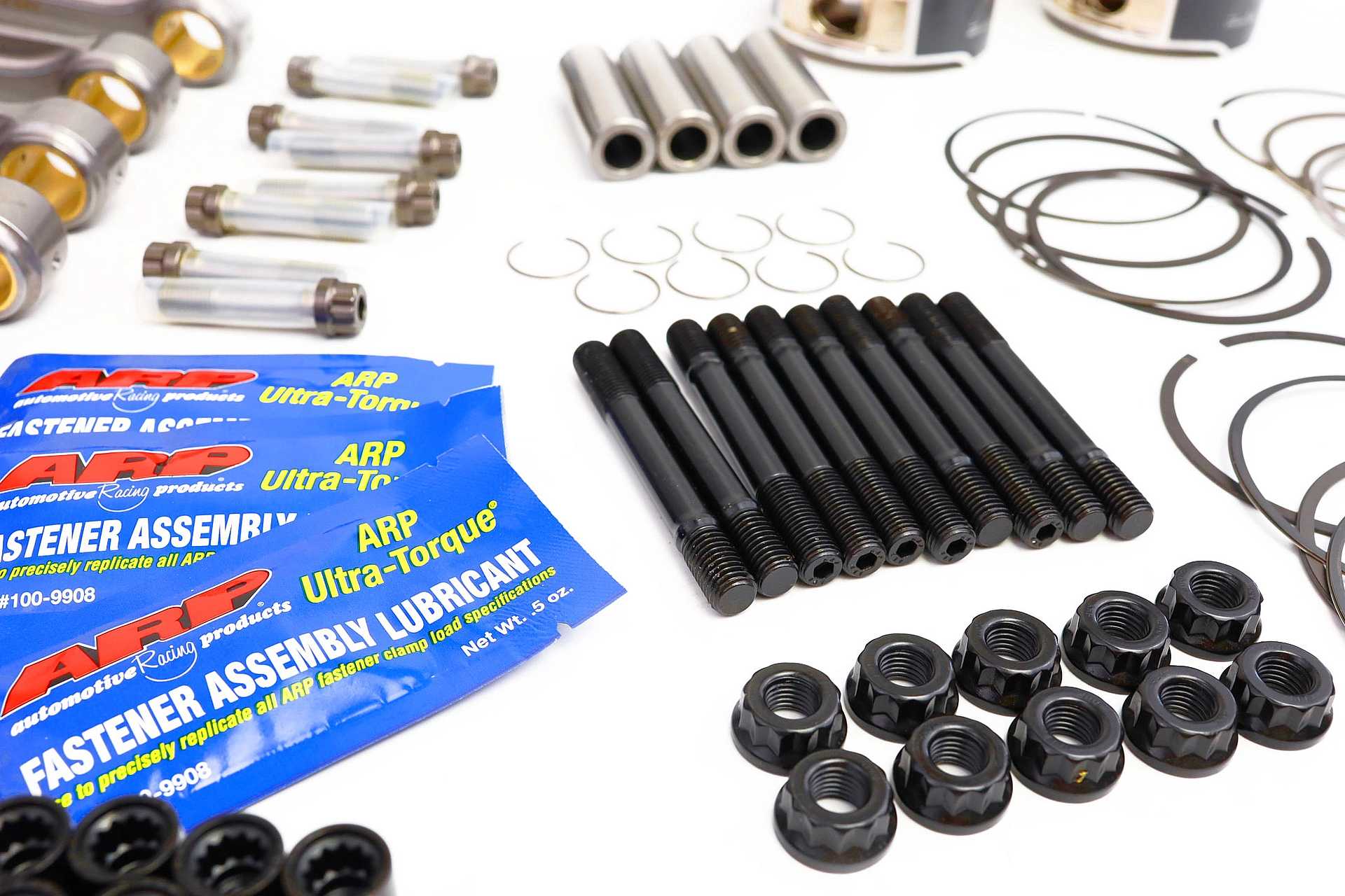1.8T 20V Forged Piston & Steel Connecting Rod High Boost ULTI Kit Wiseco & BAR-TEK®