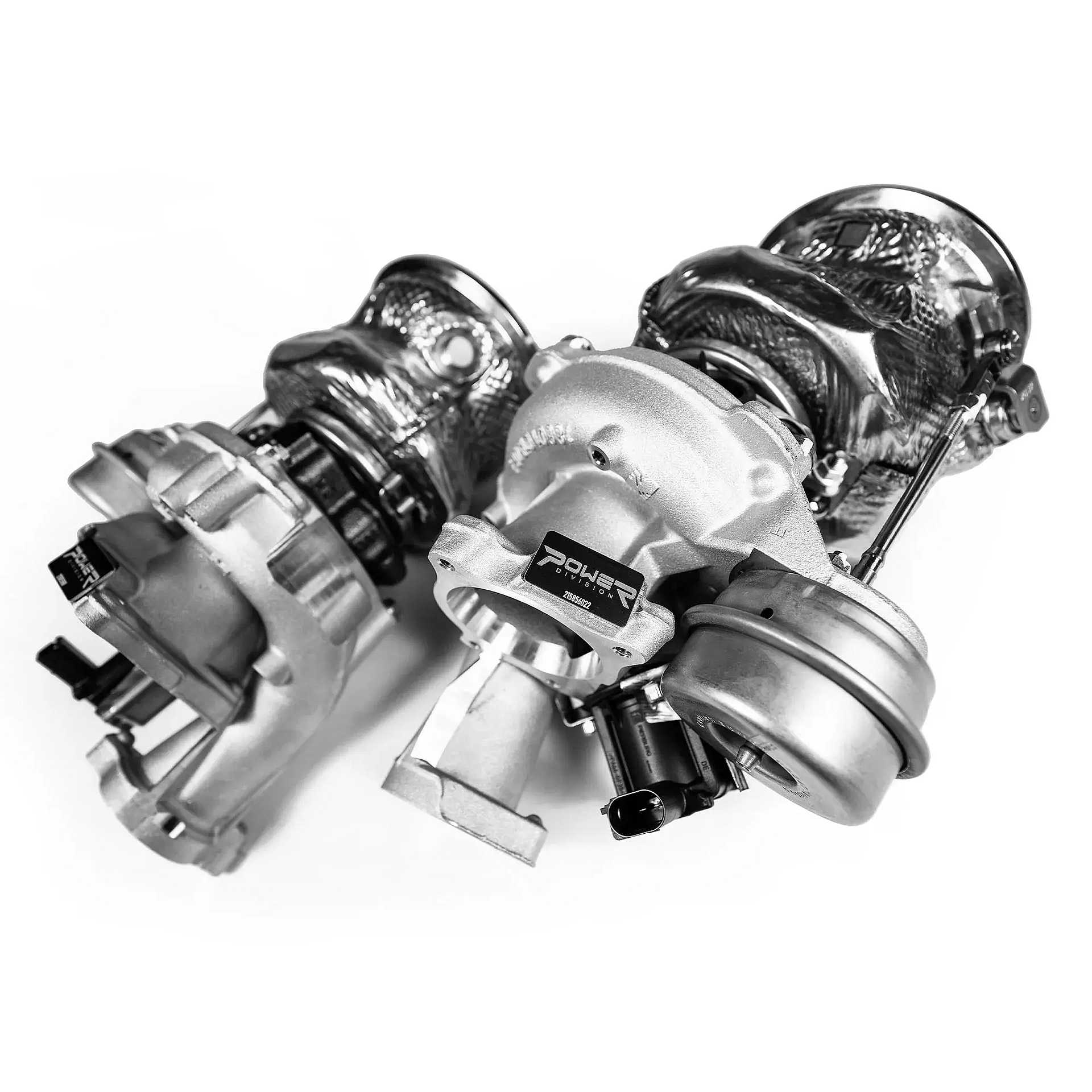 RS6/RS7 PD 1200 turbocharger Power Division & high-flow exhaust manifold
