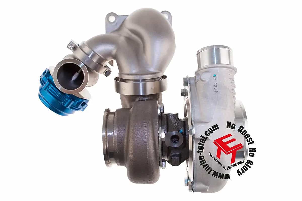 Turbo-Total® Ford Focus RS MK3 2.3L Twin Scroll upgrade Turbocharger to 600 HP