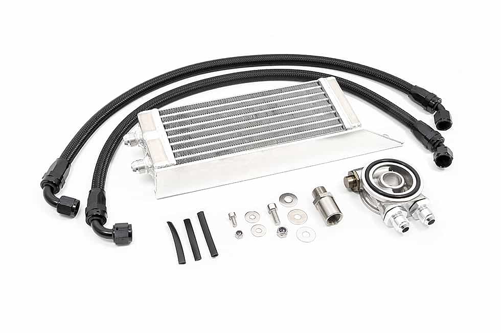 Forge oil cooler kit suitable for Toyota Yaris GR