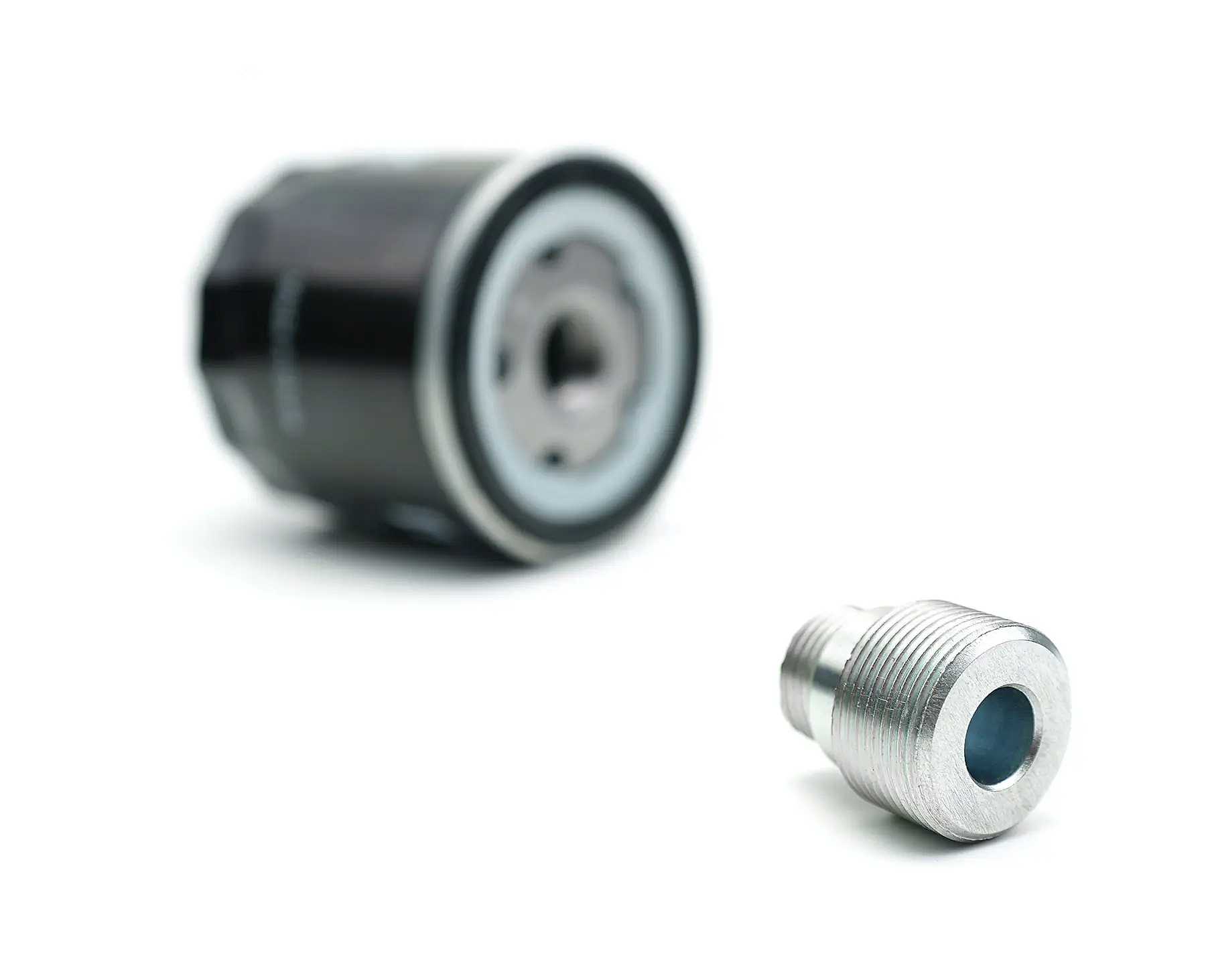 Oil cooler screw for thermostat flange EA888 oil cooler kit V2 BAR-TEK®
