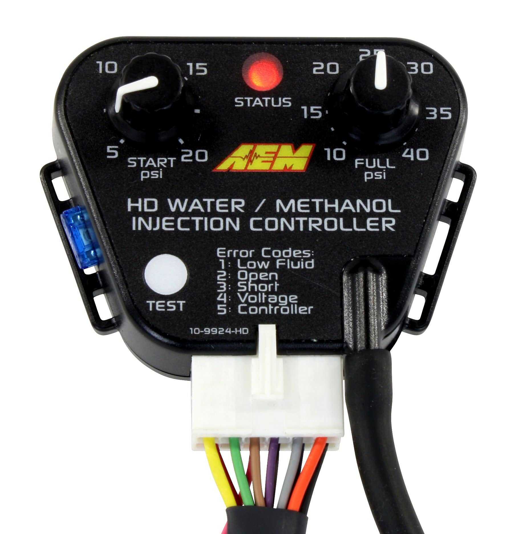 Water-Methanol Injection HD 40 PSI Controller Kit with Internal Map Sensor AEM