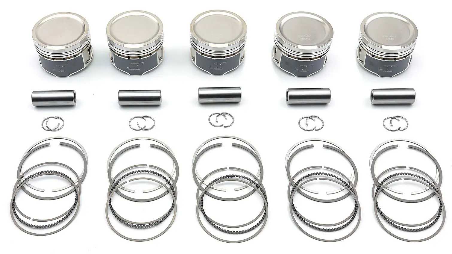 Fiat 2.0L 20V Coupe Turbo High Performance Pistons-Kit WISECO