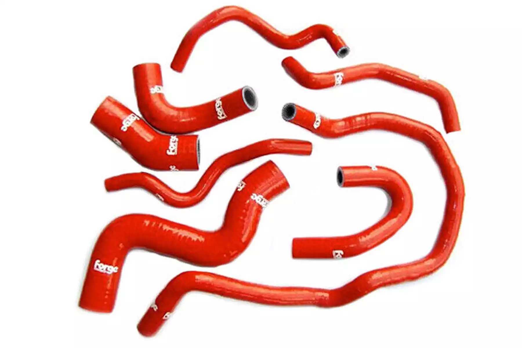 Silicone cooling water hoses 