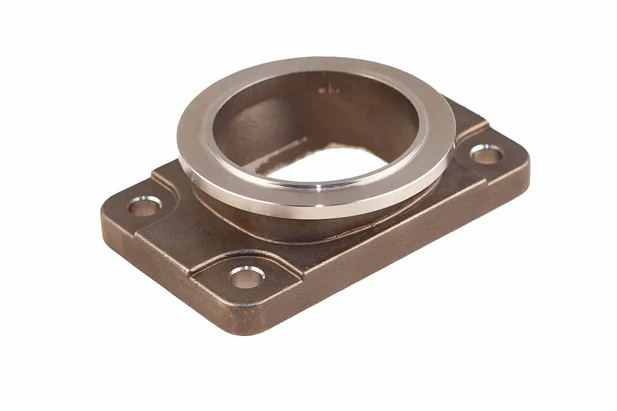 T3 to V-band stainless steel adapter flange