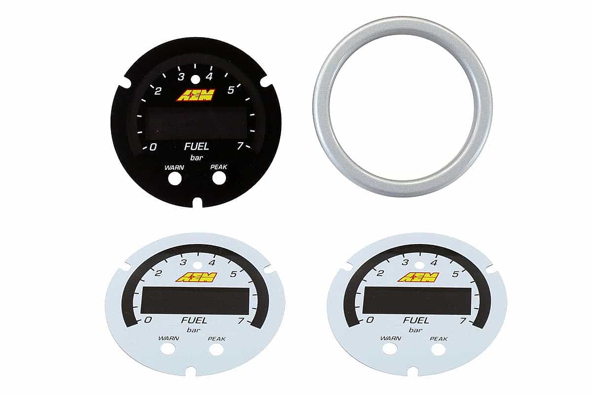 AEM X-Series Oil and Fuel Pressure Gauge Accessory Kit