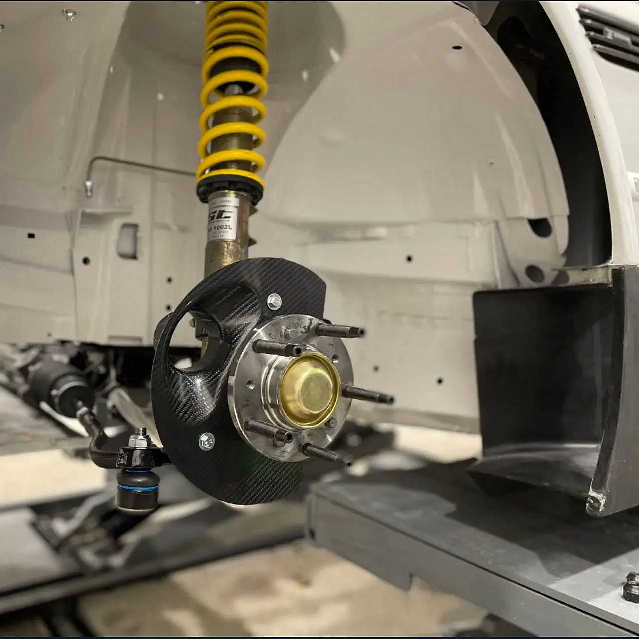 Carbon anchor plates brake ventilation suitable for BMW E46 M3