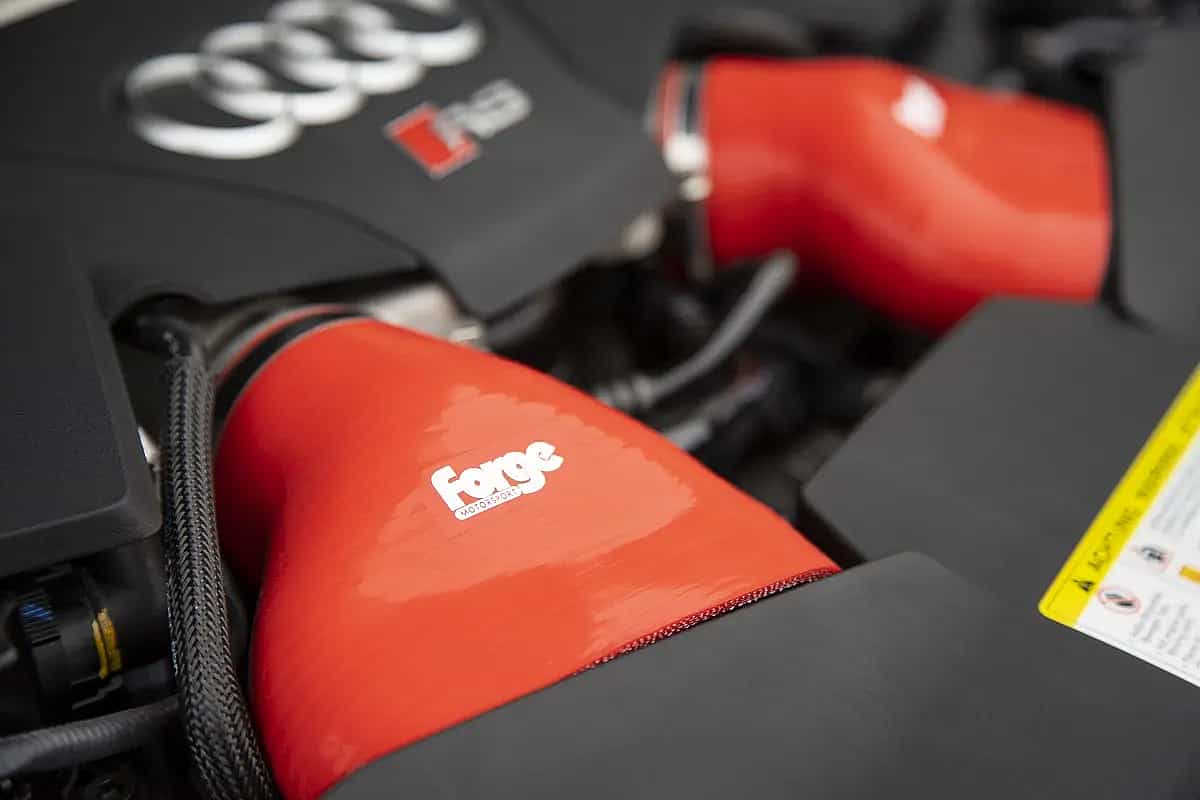 4.0L TFSI Audi RS6 C8 silicone intake hoses FORGE