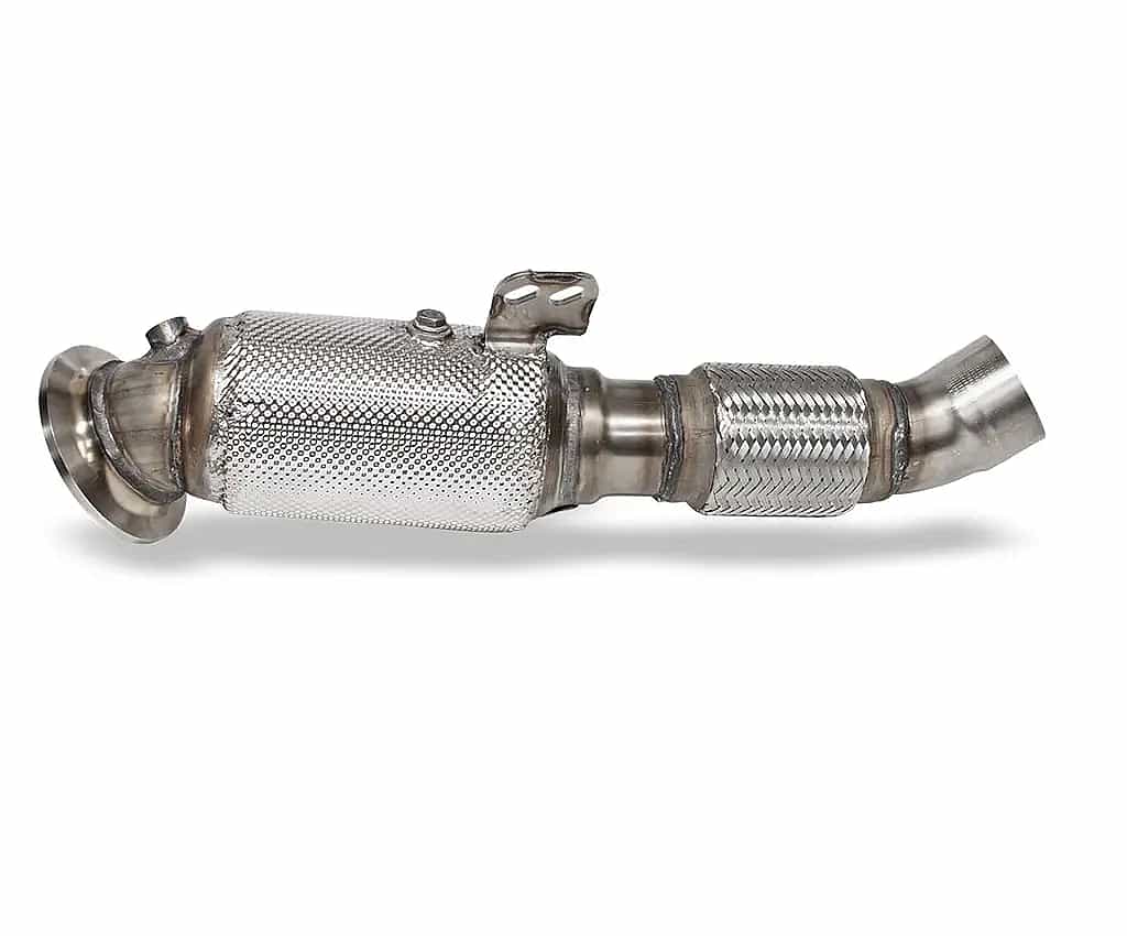 HJS Downpipe suitable for BMW B58B30A Mx40i EU6 with TÜV/ECE