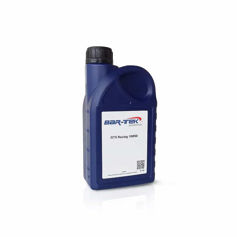 GTX Racing Öl 10W-60 BAR-TEK® 1 Liter