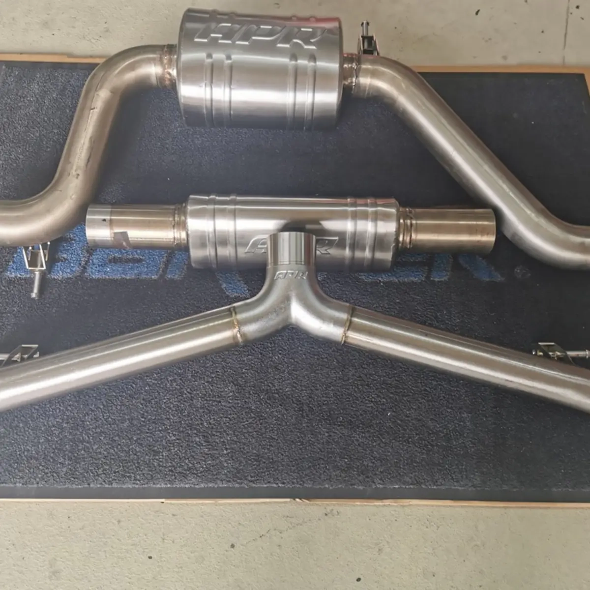 2.0 TSI EA888 Gen.3 MQB Golf 7 GTI Abgasanlage ab Kat mit ECE APR