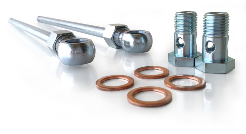 Kit de tuberías de agua para turbocompresor Garrett GT y GTX BAR-TEK®