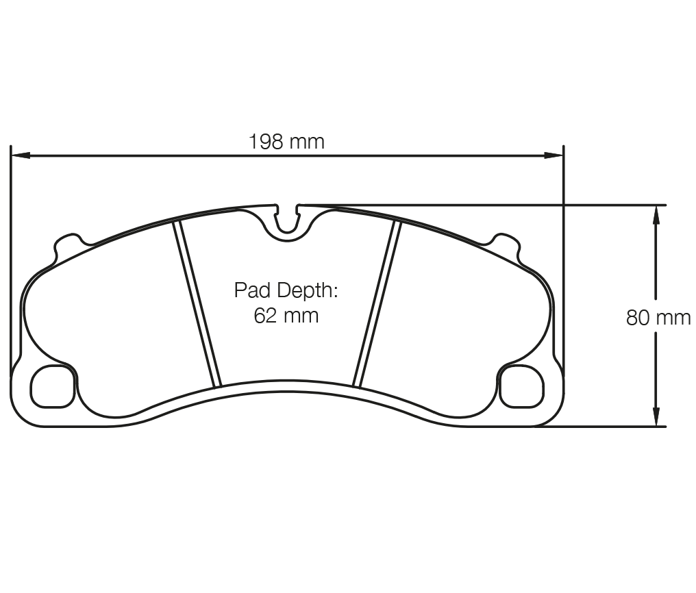 Porsche Racing Brake Pads FA 4924 - RSL1 PAGID