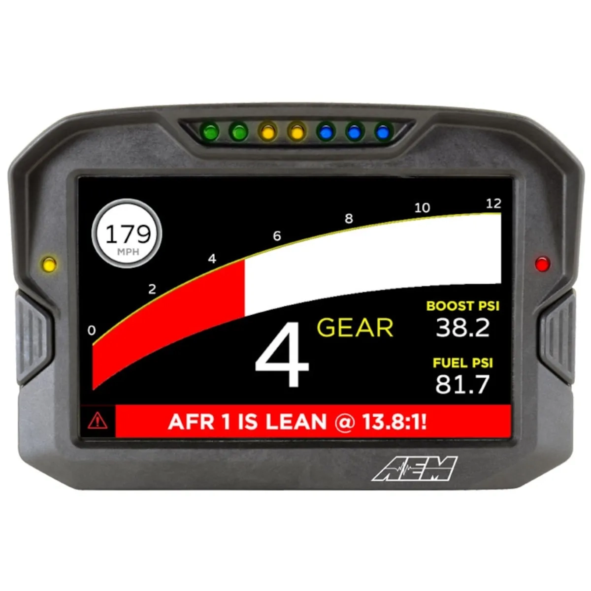 Affichage numérique de course CD-7 Carbon GPS & Logger AEM