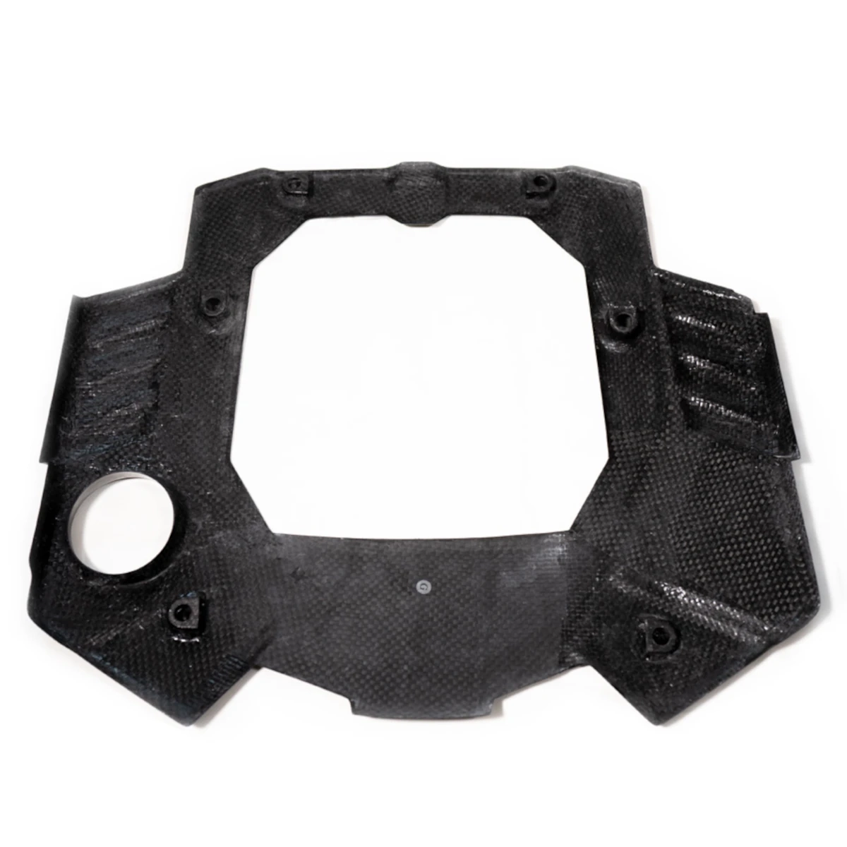 RS6 Echt-Carbon Motorabdeckung