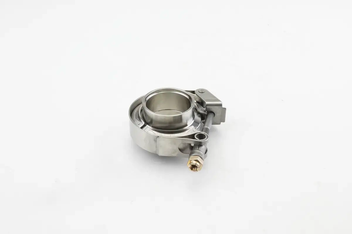 Abrazadera de escape en V ranura de acero inoxidable & Juego de lengüetas