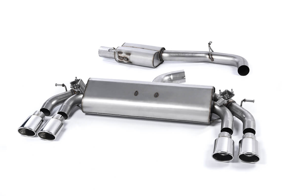 2.0L TSI Audi S3 8V exhaust from cat with TÜV MILLTEK