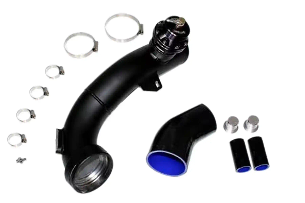 Tubo de presión de forja + kit de doble válvula adecuado para BMW 335d FMBM335DV1
