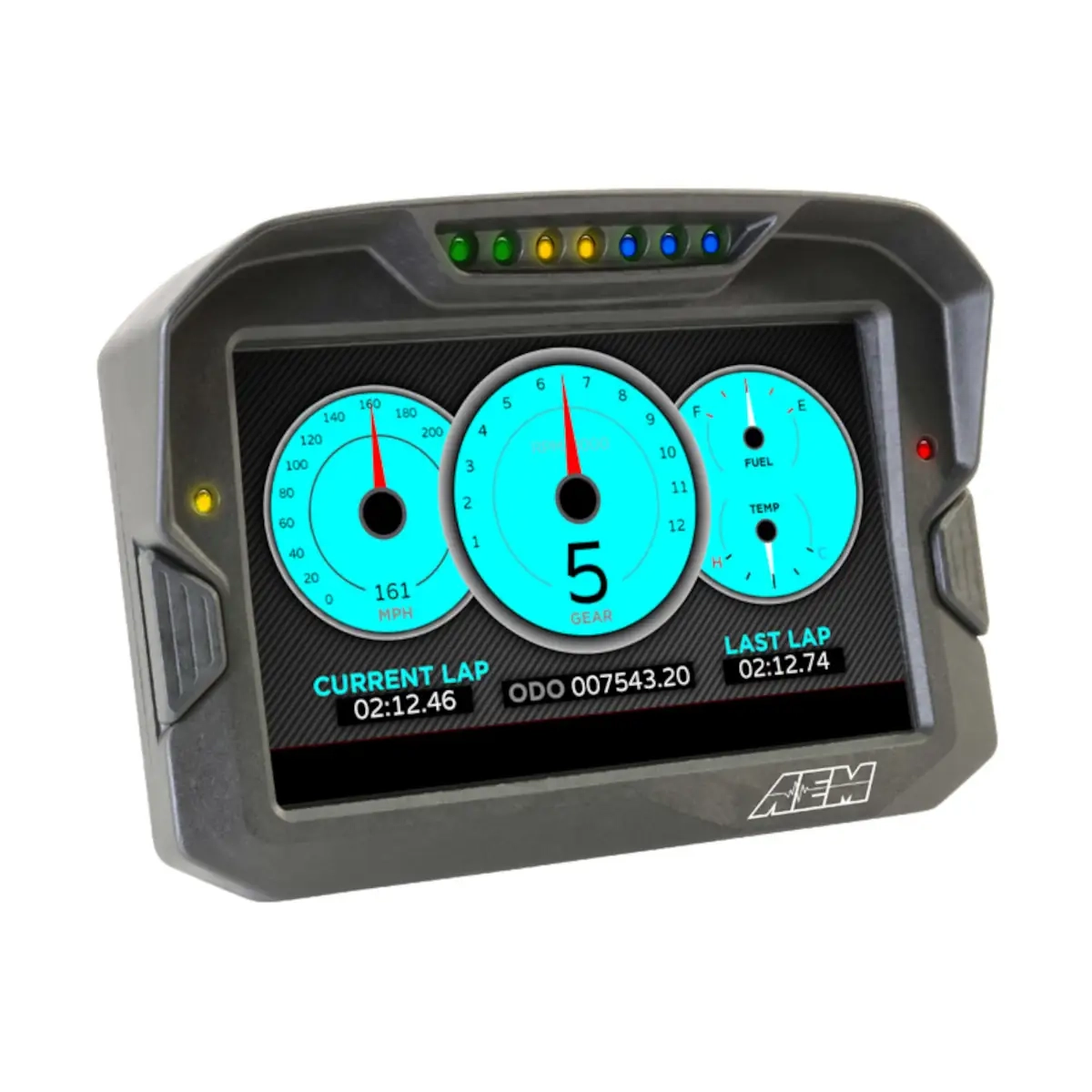 Affichage numérique de course CD-7 Carbon GPS AEM