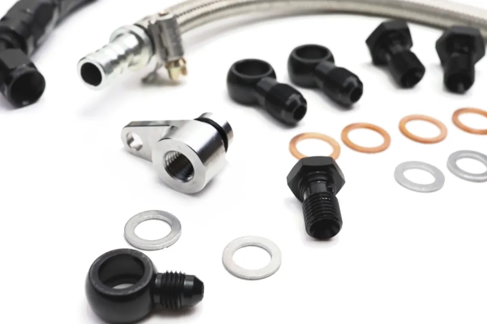 Conjunto de mangueras de aceite y agua para turbo 2.5 TFSI EA855 para cargador de mejora BAR-TEK®