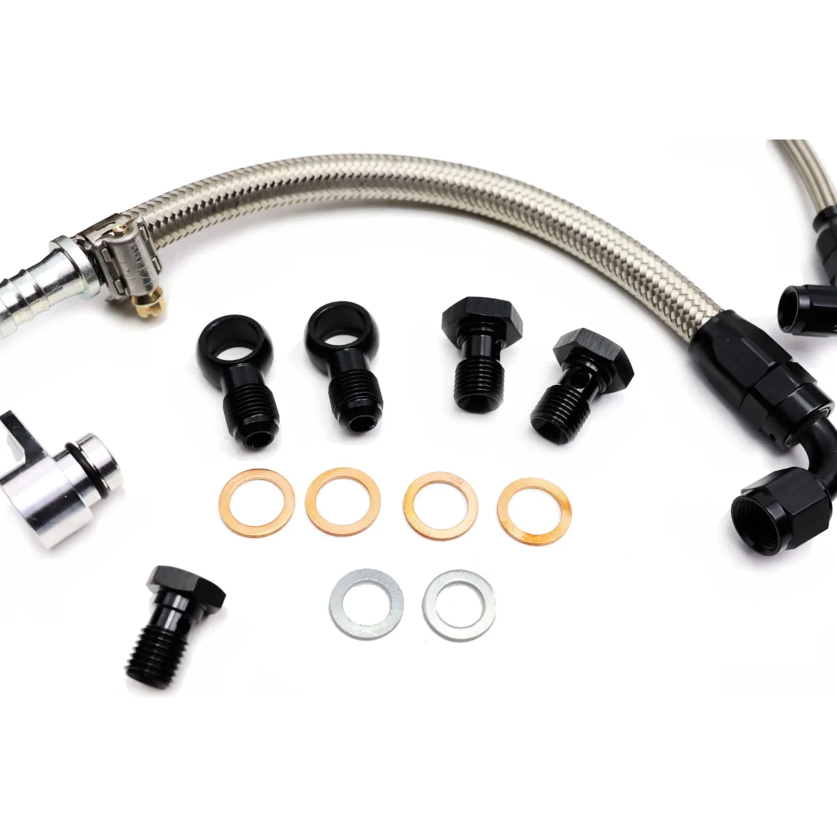 2.5 TFSI EA855 Juego de conductos de aceite y agua turbo para sobrealimentación BAR-TEK