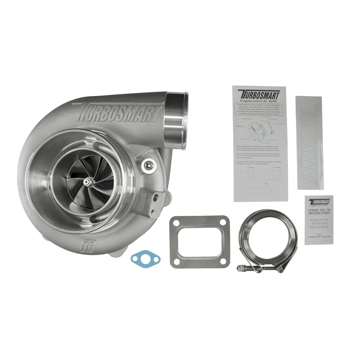 Turbosmart turbocharger 6466 T4 Single Scroll/V-Band