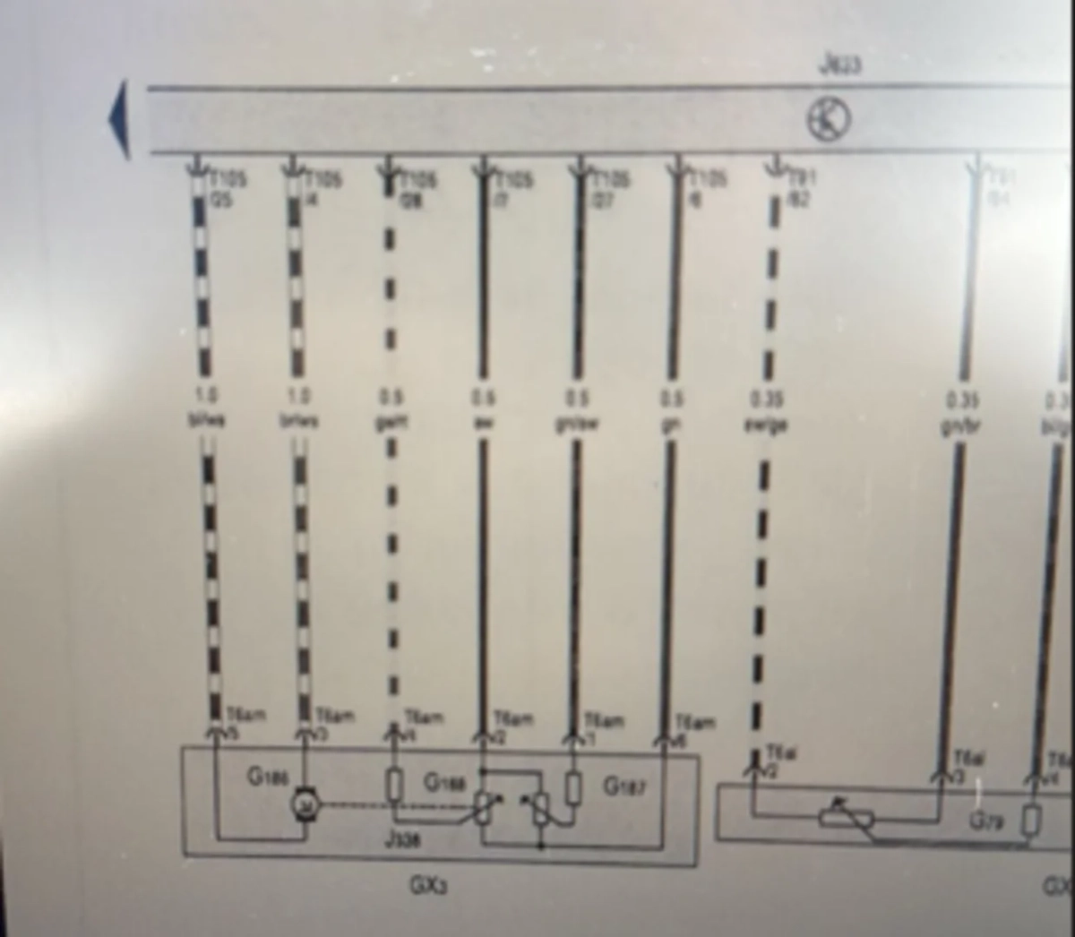  2.5 TFSI EA855 evo mise à niveau Clapet d'étranglement