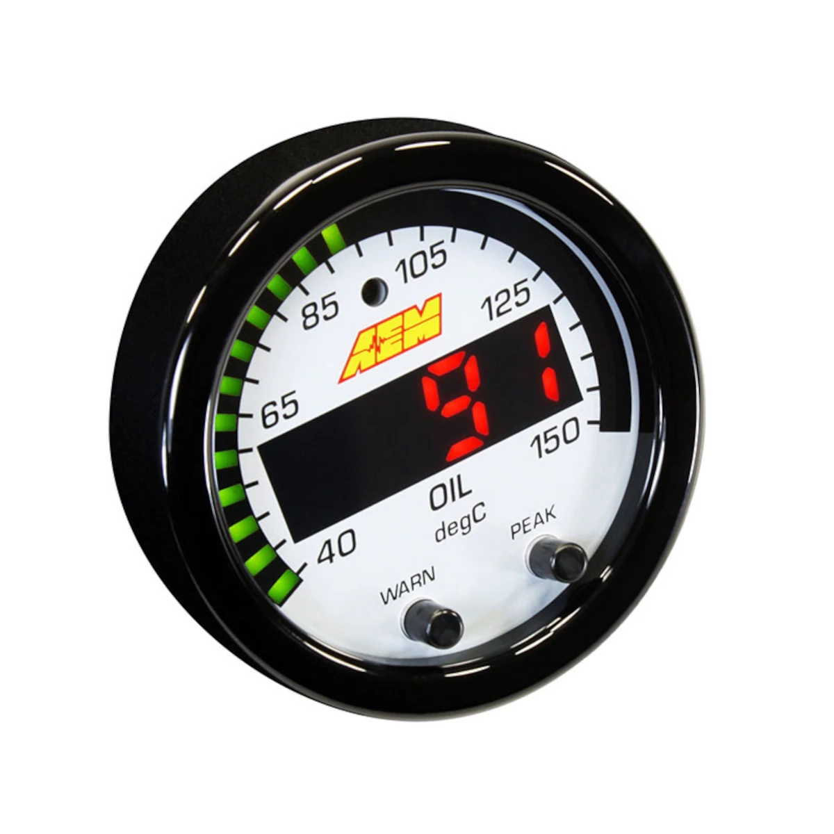 Indicateur de température d'eau et d'huile X-Series AEM