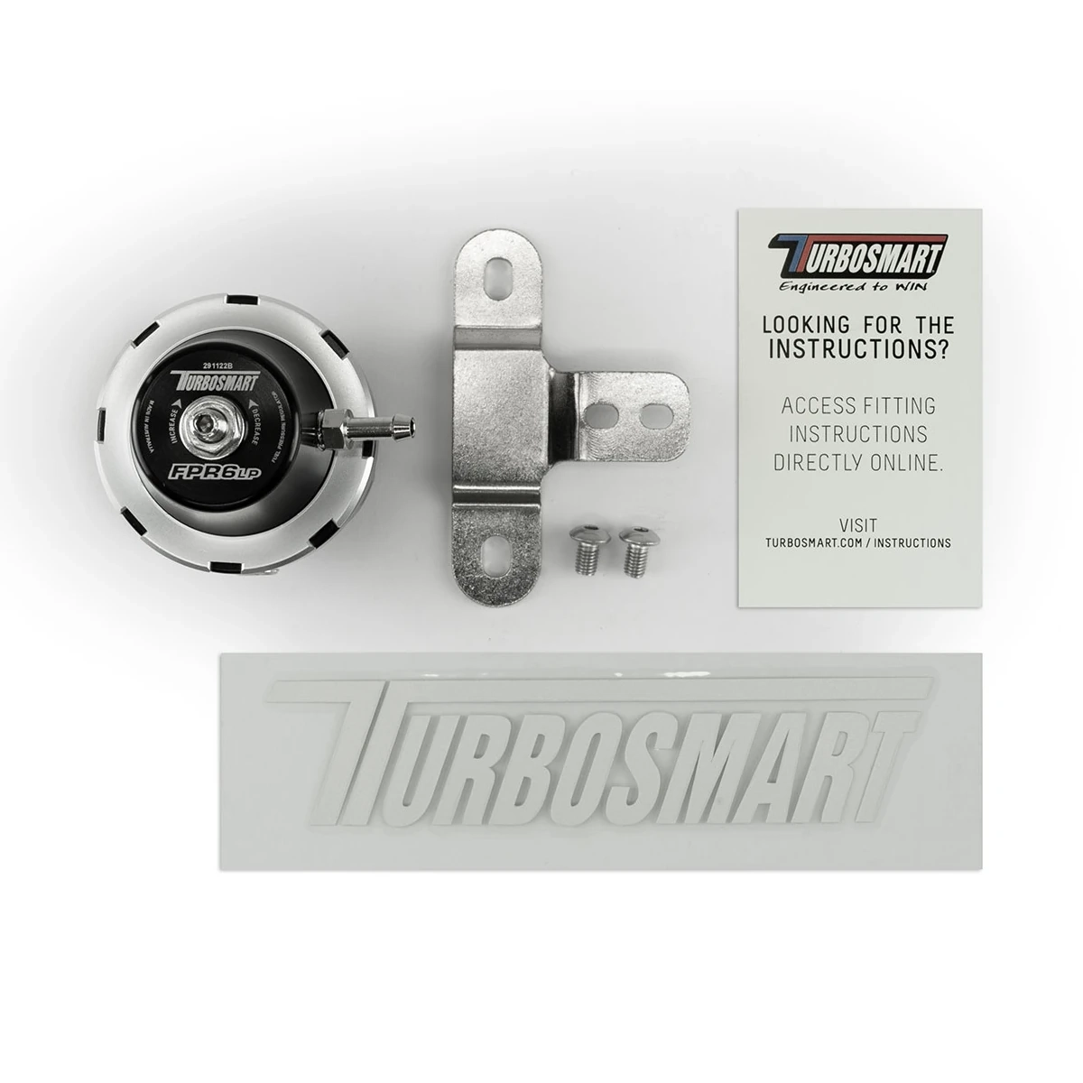 Régulateur de pression de carburant FPR6, raccords 6AN, Turbosmart