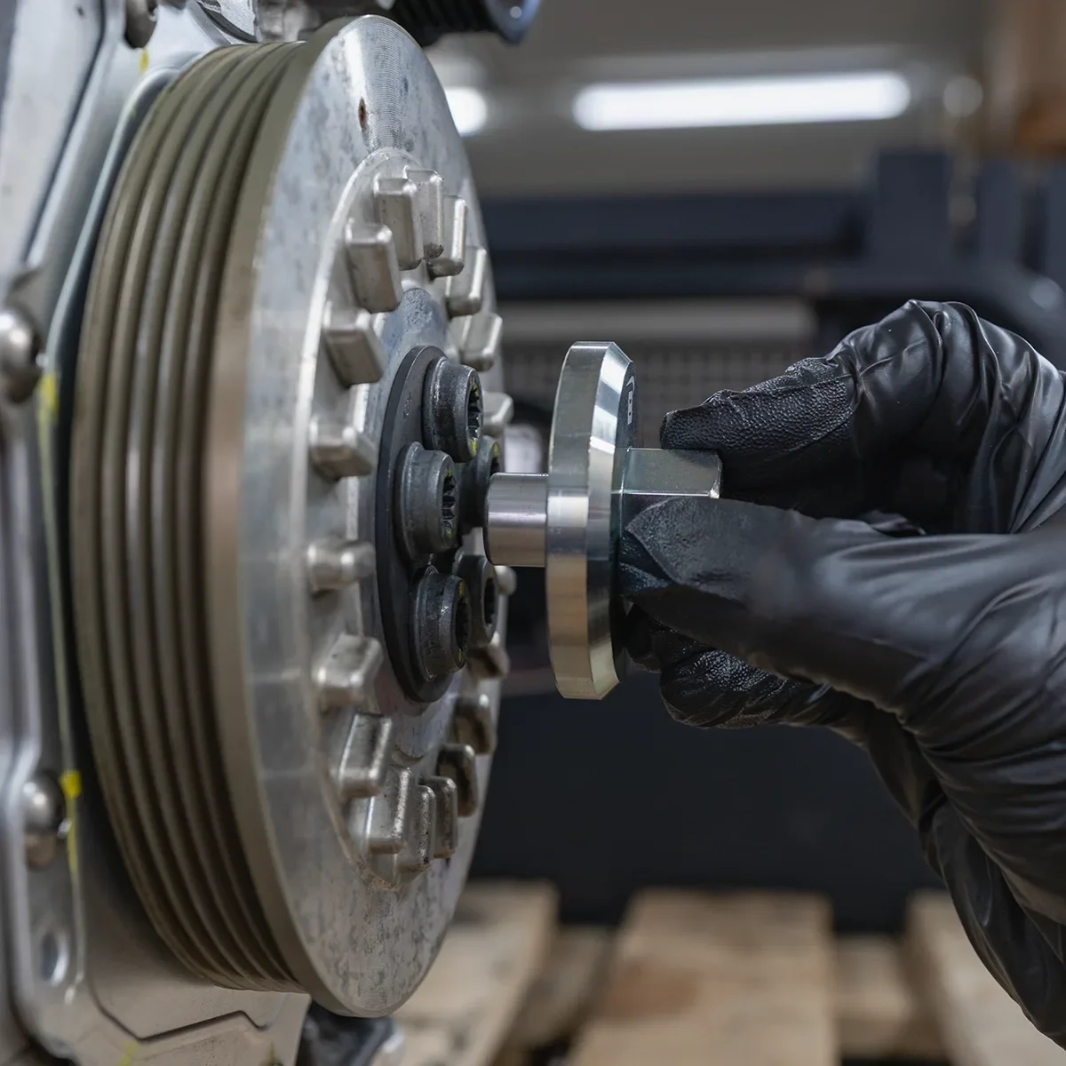 2.5 TFSI EA855 Schlüssel für Kurbelwelle Steuerketten-Wechsel wie VAG T03003 BAR-TEK®