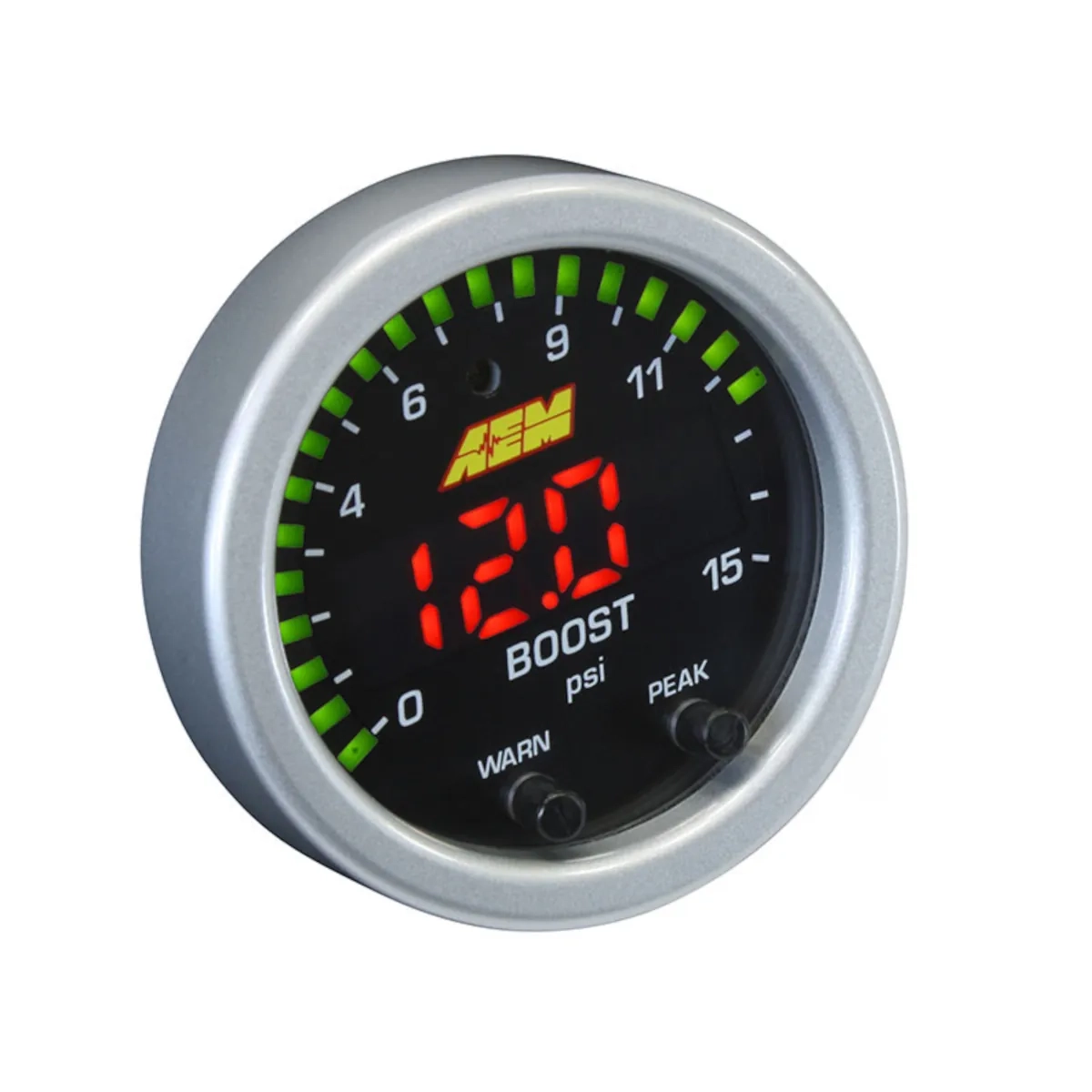 AEM X-Series 15 PSI Kraftstoff-und Ladedruckanzeige