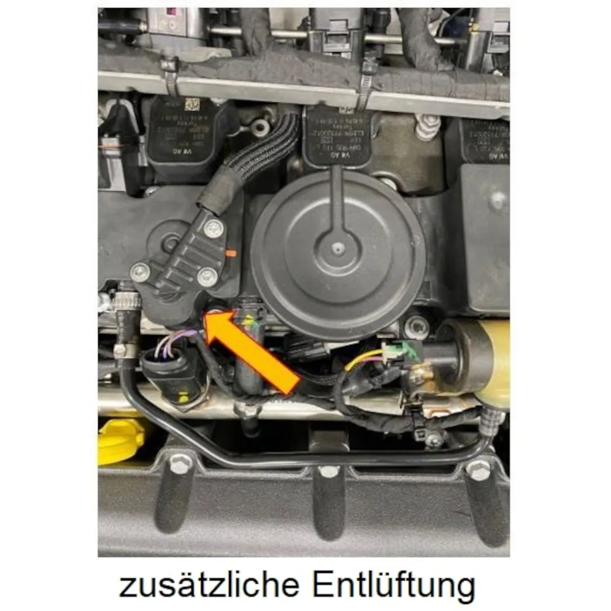 Kit de depósito de captura de aceite 2.5 TFSI EA855 evo Forge