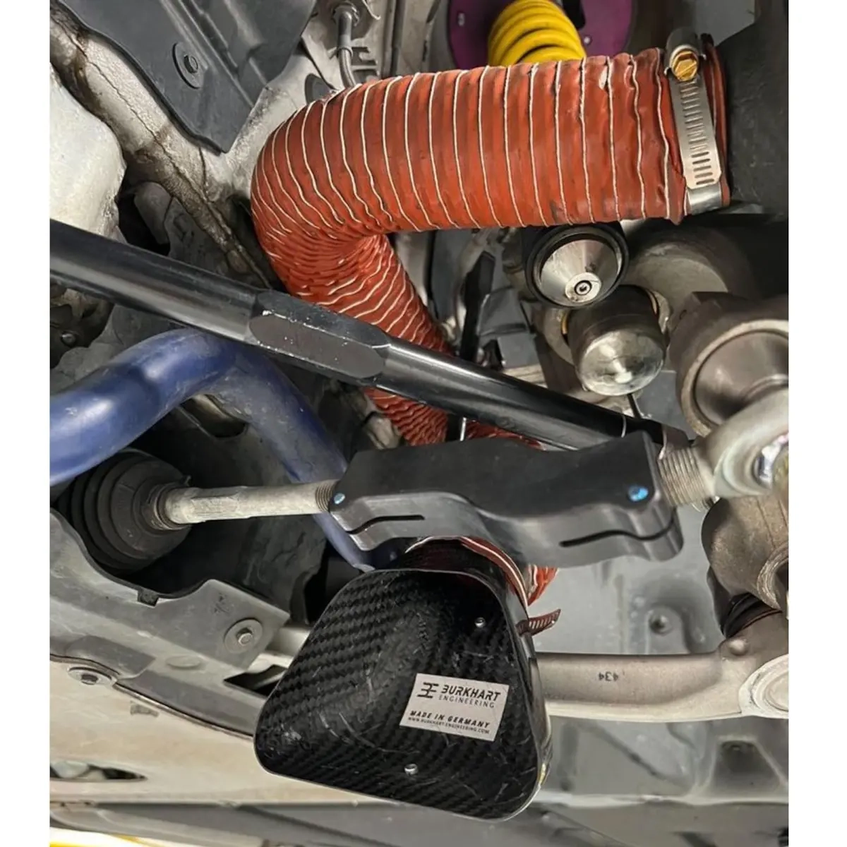 Carbon Trichter für Bremsenkühlung VA passend für BMW F87 M2 & S55B30 F8X M3/M4