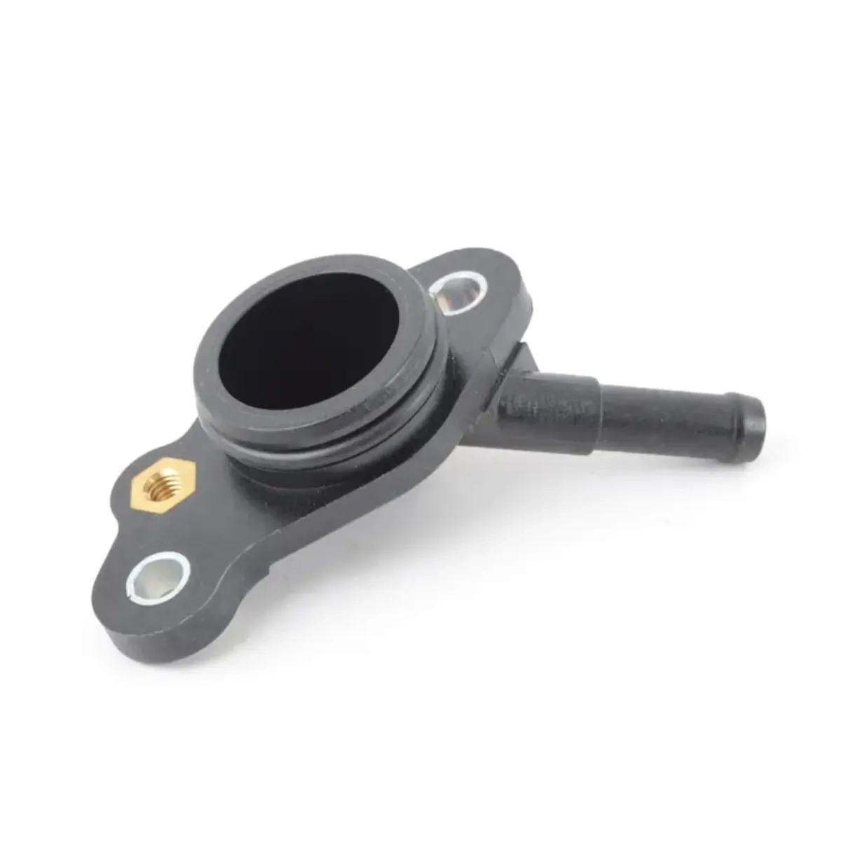 BAR-TEK® coolant flange for 2.0L TSI EA888 Gen.3 MQB, black replacement part for Golf 7, Audi A3 and Seat Leon