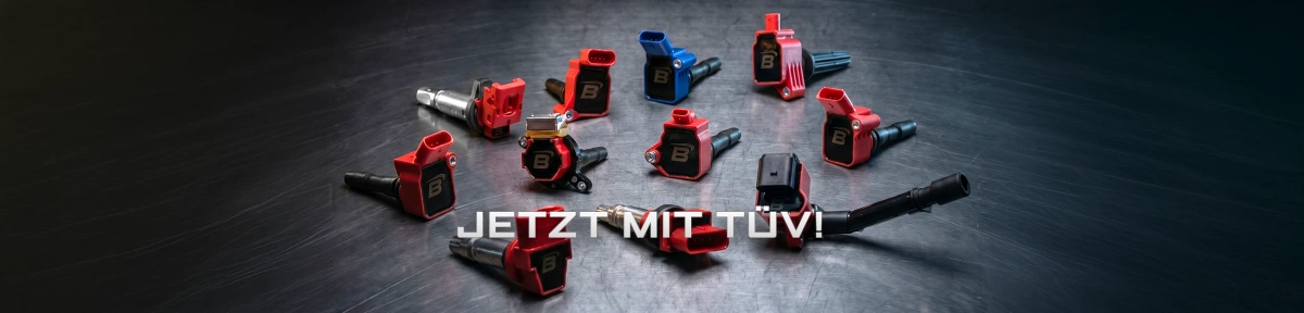 Alle Zündspulen mit TÜV von BAR-TEK auf einem Bild
