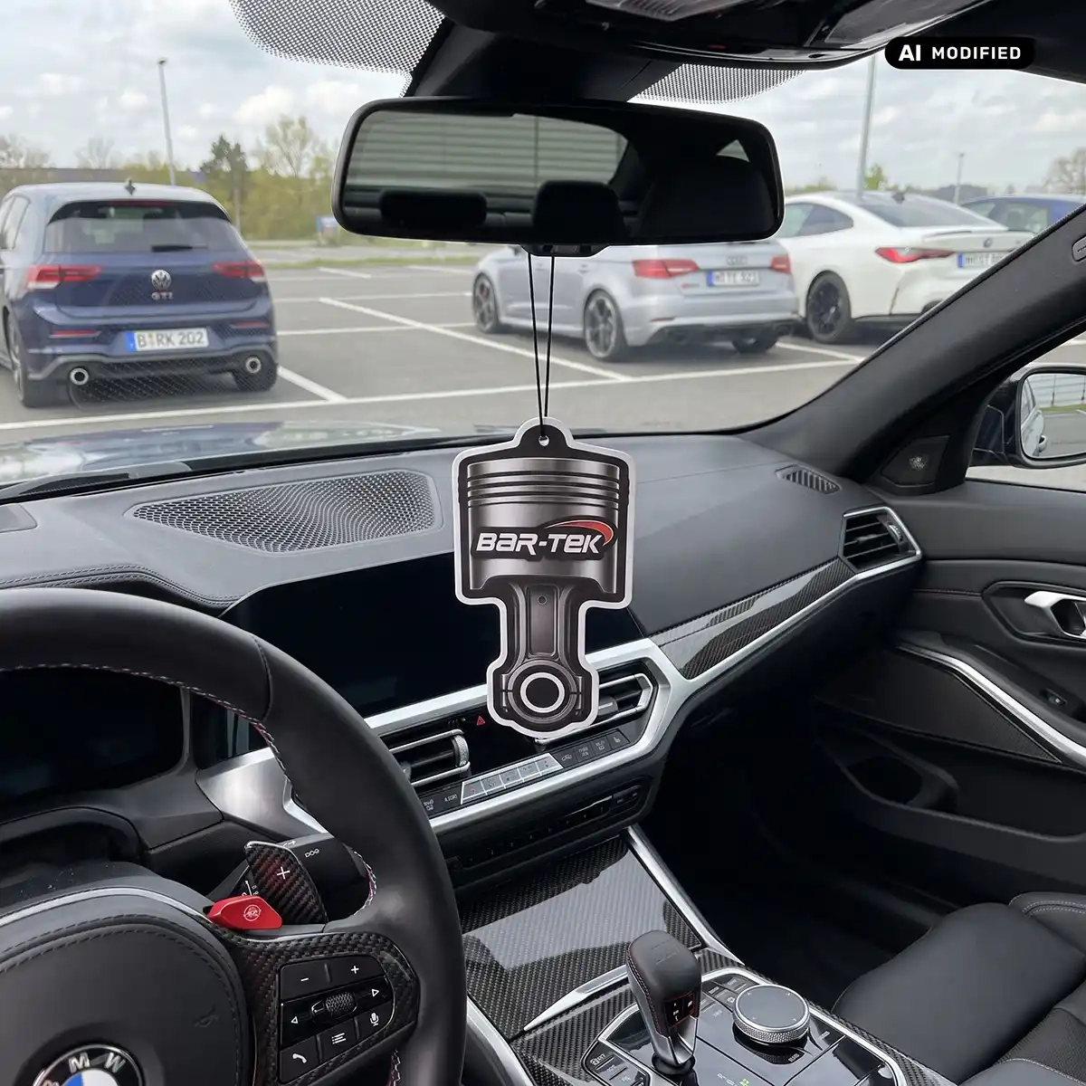 Duftbaum Auto Lufterfrischer Dark Ice "Kolben-Pleuel" BAR-TEK®