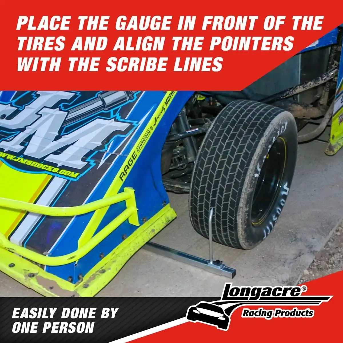 Track measuring rod Longacre