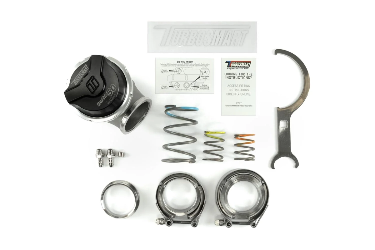 Turbosmart GenV ProGate50 0,48 bar (Schwarz)