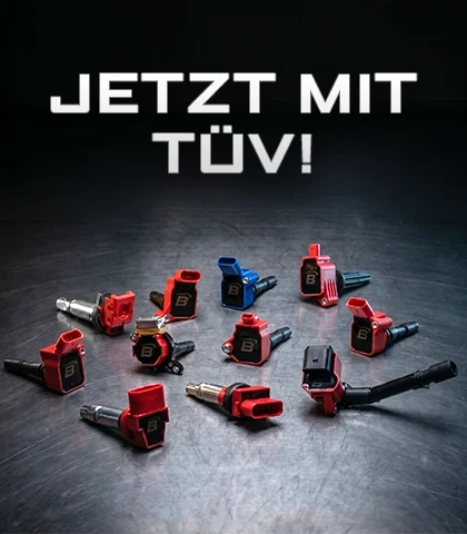 Alle Zündspulen mit TÜV von BAR-TEK auf einem Bild