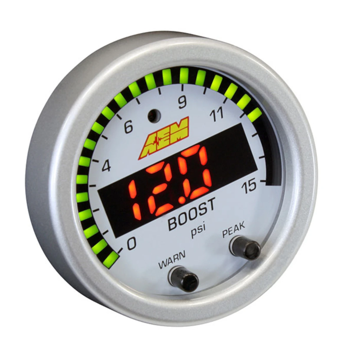 AEM X-Series 15 PSI Kraftstoff-und Ladedruckanzeige