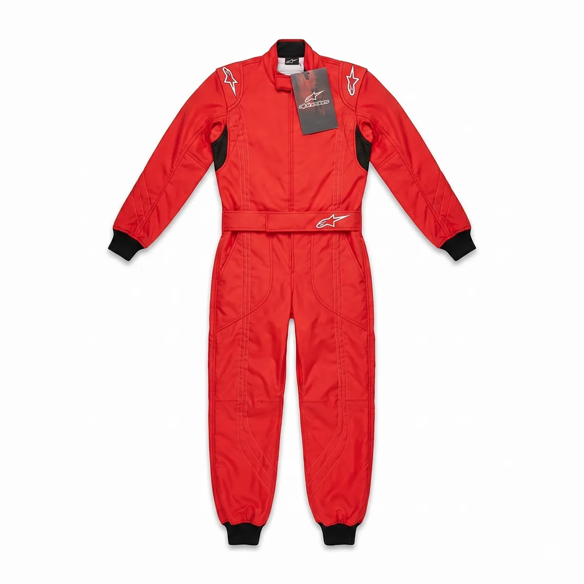 Kart Overall KMX9S Karting Racing Suit red/white Alpinestars